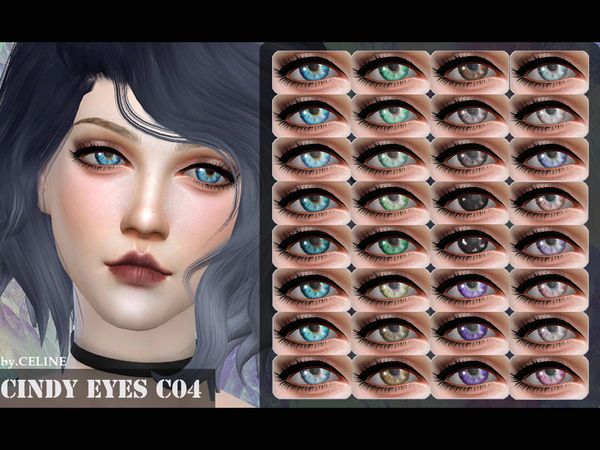 Sims 4 Eyes C04 by CelineNguyen at TSR