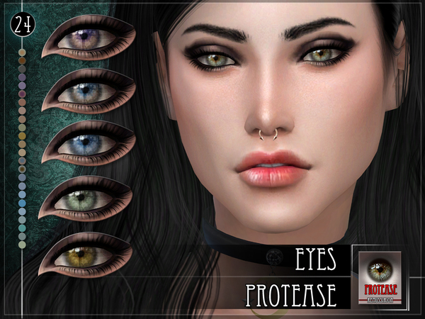 Sims 4 Protease Eyes by RemusSirion at TSR