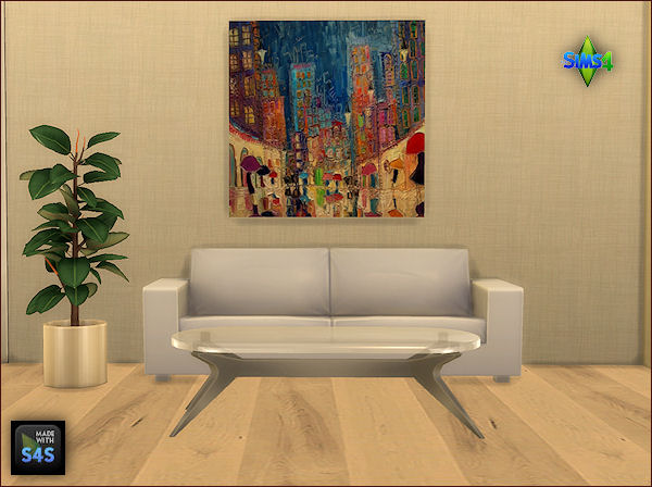 Sims 4 4 painting sets by Mabra at Arte Della Vita