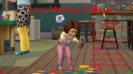 Less Make A Mess by jackboog21 at Mod The Sims