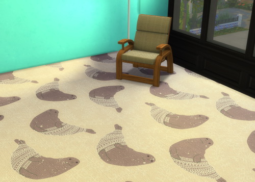 Sims 4 RC Arctic Carpet at ChiLLis Sims