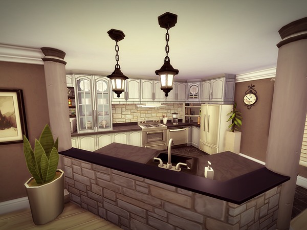 Sims 4 Baseglen house by melcastro91 at TSR