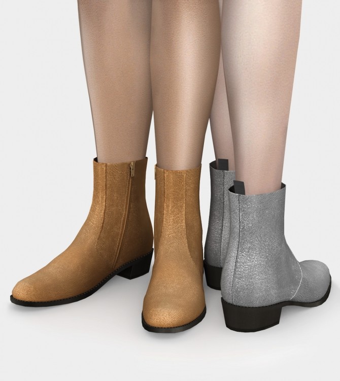 Sims 4 Chelsea Boots at Mauvemorn