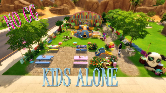 Sims 4 Park for kids at Allis Sims