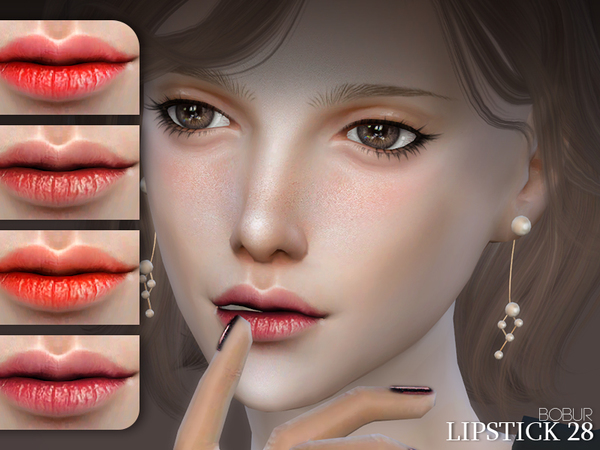 Sims 4 Lipstick 28 by Bobur3 at TSR