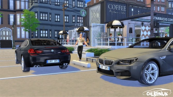 Sims 4 BMW M6 at LorySims