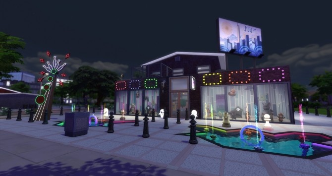 Sims 4 Xizzle Game lot by busabus at Mod The Sims