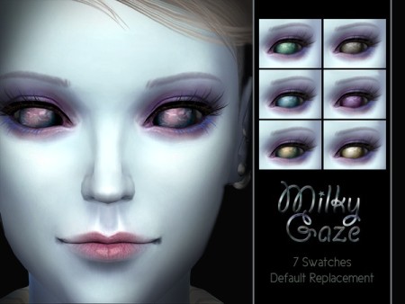Milky Gaze Alien Eyes by KuroSIMs at TSR
