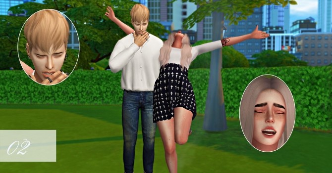 Sims 4 Happy Day poses at Simsnema