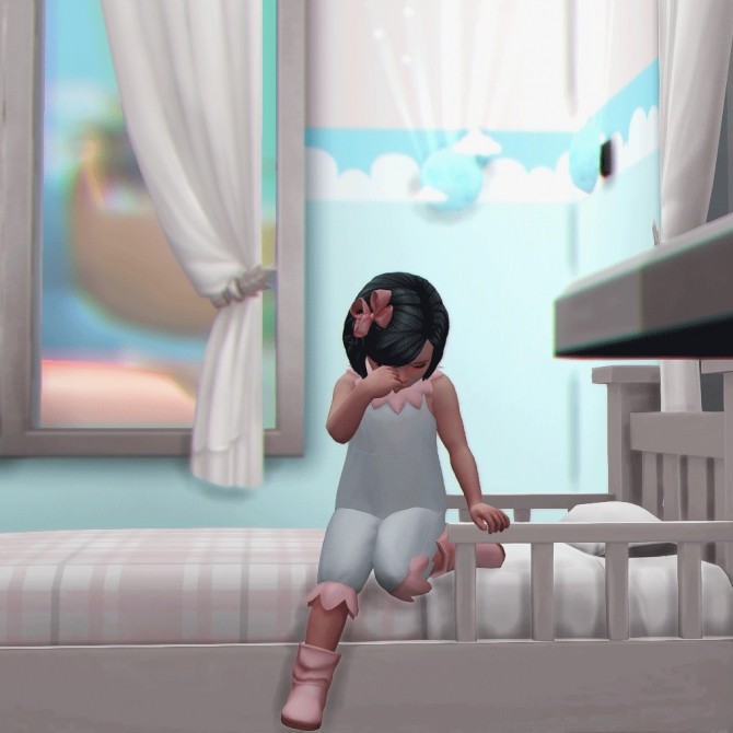 Sims 4 Toddler Pose N04 & Toddler Accessories at qvoix – escaping reality