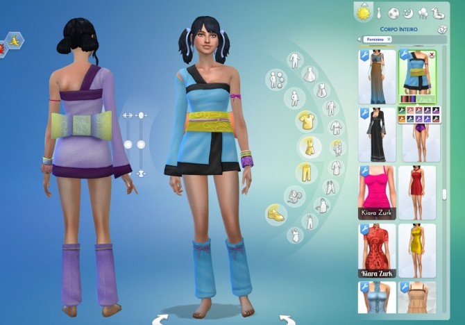 Sims 4 Rave Kimono Conversion at My Stuff
