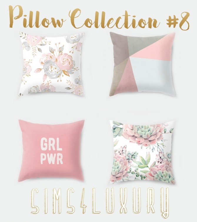 Sims 4 Pillow Collection #8 at Sims4 Luxury