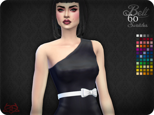 Sims 4 Belt 12 by Colores Urbanos at TSR