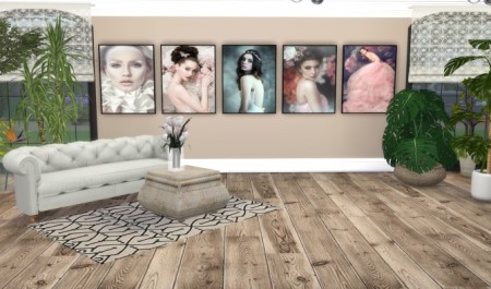 Paintings and Rugs Set at My little The Sims 3 World