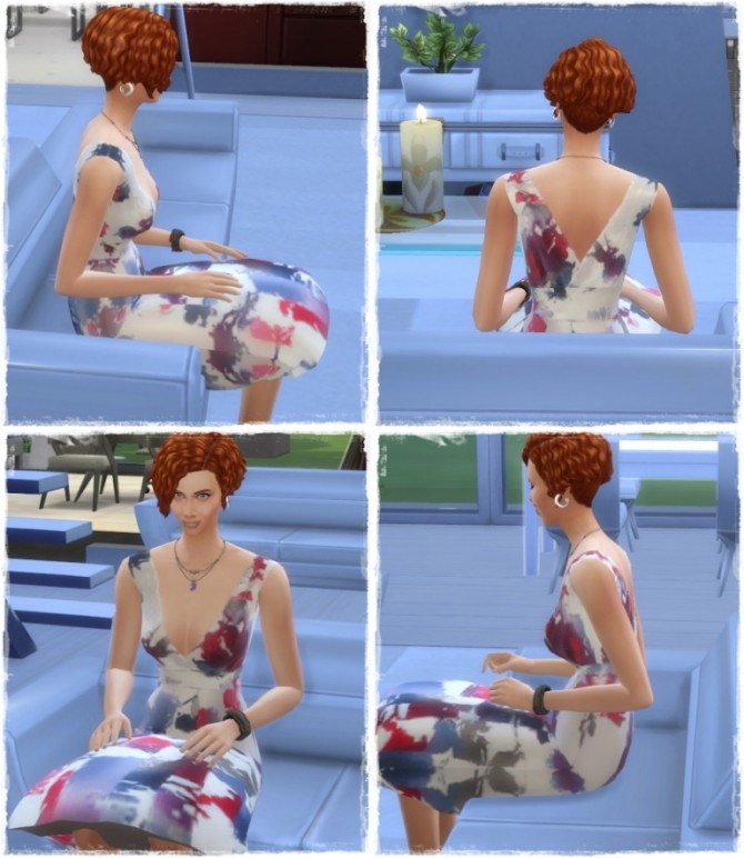 Sims 4 EarlyCurls female hair at Birksches Sims Blog