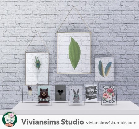 Glass paintings at Viviansims Studio
