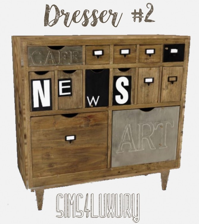 Sims 4 Dresser #2 at Sims4 Luxury