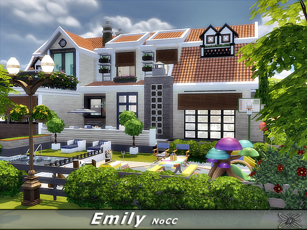 Sims 4 Emily villa by Danuta720 at TSR