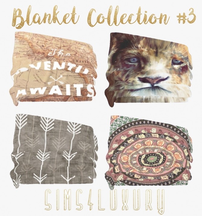 Sims 4 Blanket Collection #3 at Sims4 Luxury