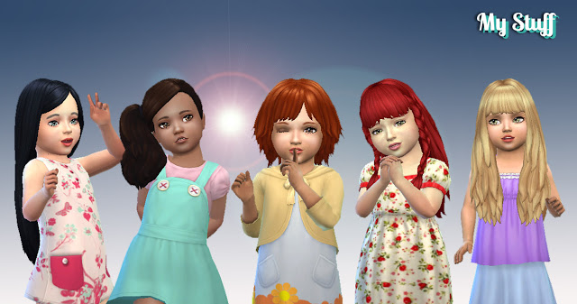 Sims 4 Toddlers Hair Pack 11 at My Stuff