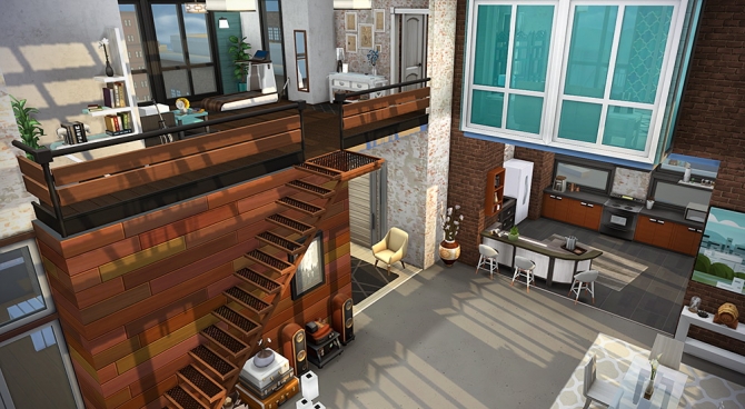 Loft Verdoyant at Simsontherope » Sims 4 Updates