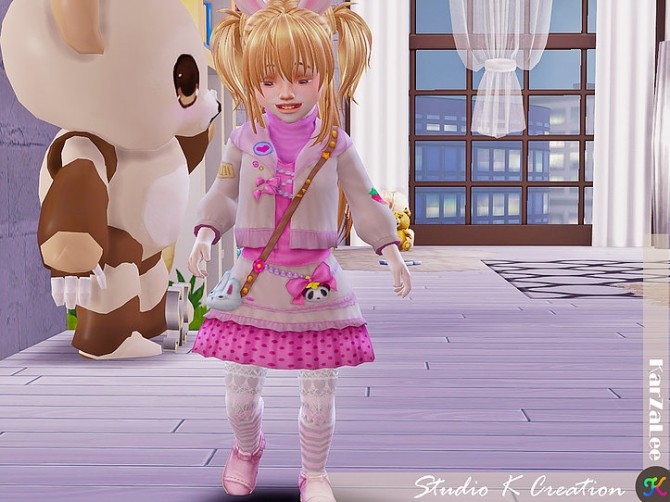 Sims 4 Super Cute Decoration Dress T at Studio K Creation