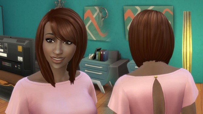 Sims 4 Ellie Hair at My Stuff