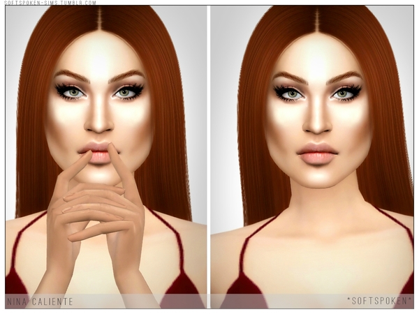 Sims 4 Nina Caliente by Softspoken at TSR