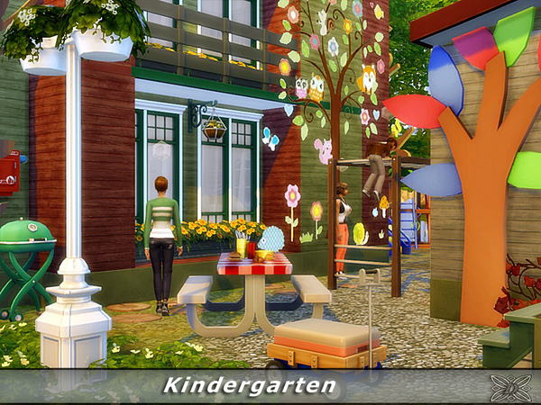 Sims 4 Kindergarten by Danuta720 at TSR