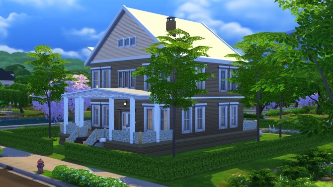 Sims 4 Young Family Dream (No CC) by Brinessa at TSR