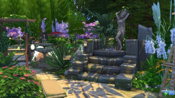 Sims 4 The fairy garden by chipie cyrano at L’UniverSims