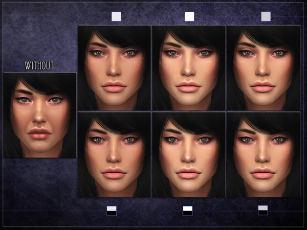 Sims 4 R skin 8 female overlay by RemusSirion at TSR