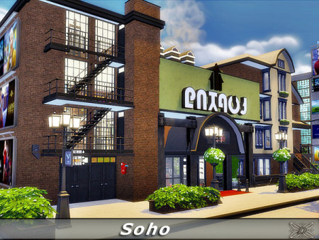 Soho house by Danuta720 at TSR » Sims 4 Updates