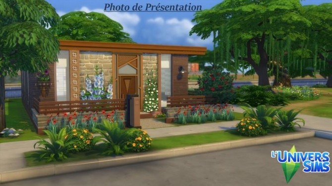 Sims 4 Base Challenge Summer 2017 house by chipie cyrano at L’UniverSims