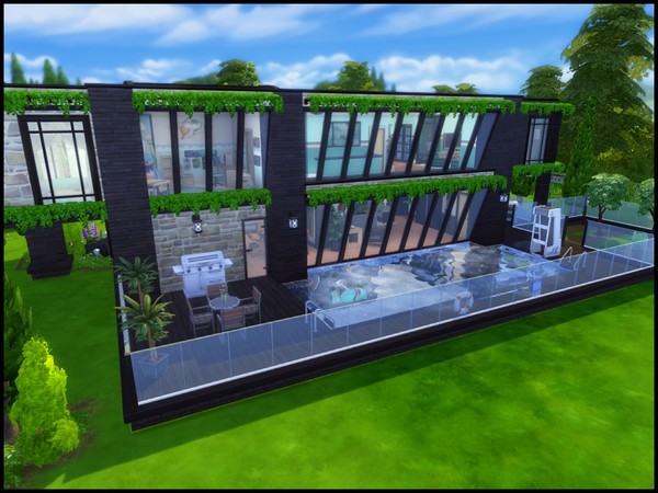 Sims 4 Grace Hill house by sparky at TSR