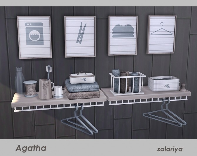 Sims 4 Agatha set at Soloriya