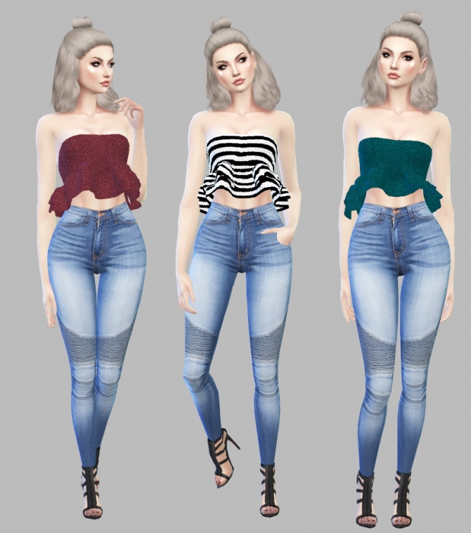 Tube Top at Simply Simming » Sims 4 Updates