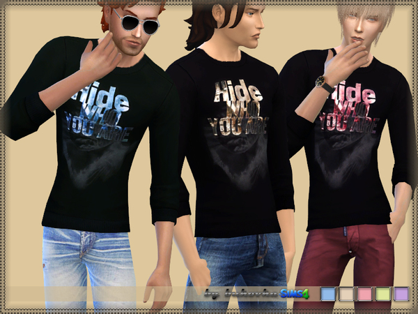 Sims 4 Sweater Hide Who You Are by bukovka at TSR
