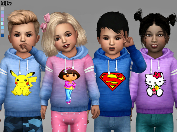 Sims 4 Cuteness Toddler Tops by Margeh 75 at TSR