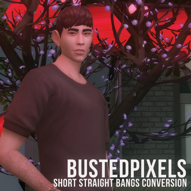 Sims 4 Male Hair Edits at Busted Pixels