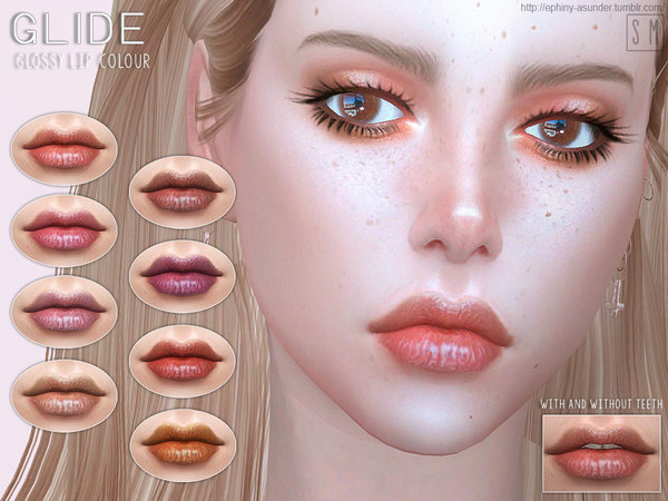 Sims 4 Glide Lip Colour by Screaming Mustard at TSR