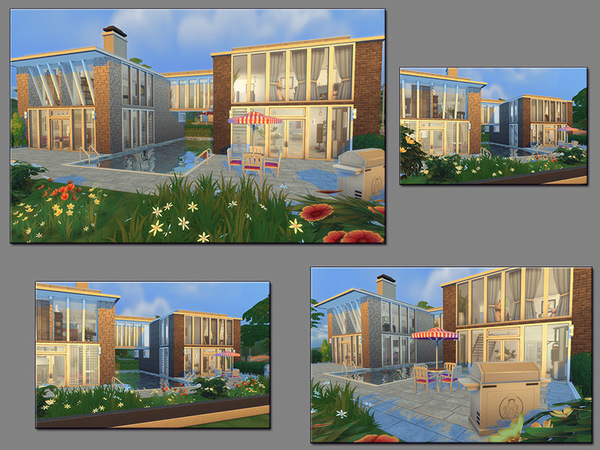 Sims 4 MB Consolidation family home by matomibotaki at TSR