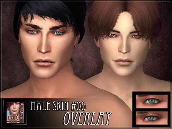 Sims 4 R skin 8 male overlay by RemusSirion at TSR