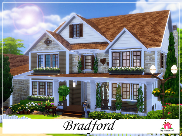 Sims 4 Bradford family home by sharon337 at TSR