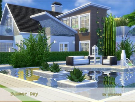 Summer Day Family House by yvonnee at TSR