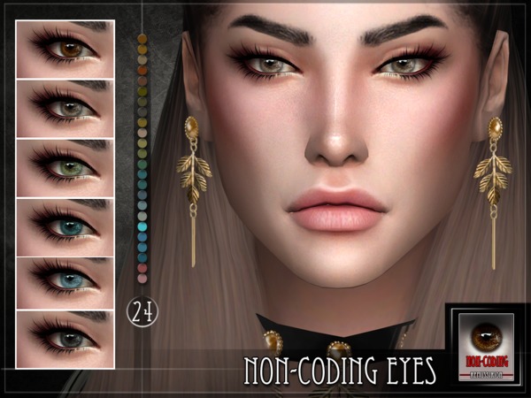Sims 4 Non coding eyes by RemusSirion at TSR