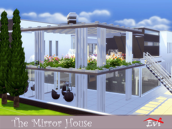 Sims 4 The mirror house by evi at TSR