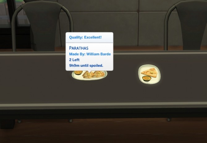 Sims 4 Custom Indian Food Paratha by icemunmun at Mod The Sims