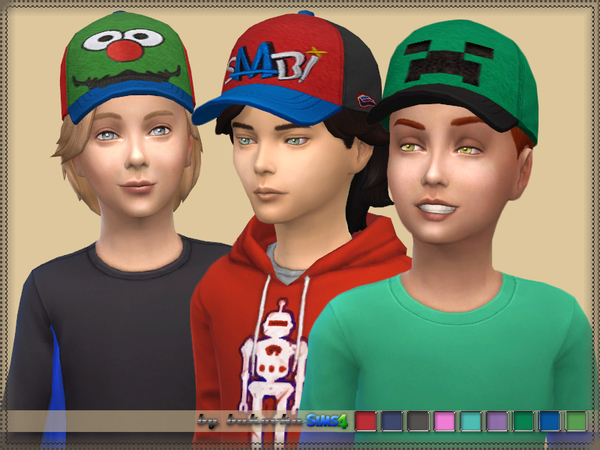 Sims 4 Cap Male by bukovka at TSR