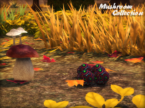 Sims 4 Mushroom Collection at Helen Sims